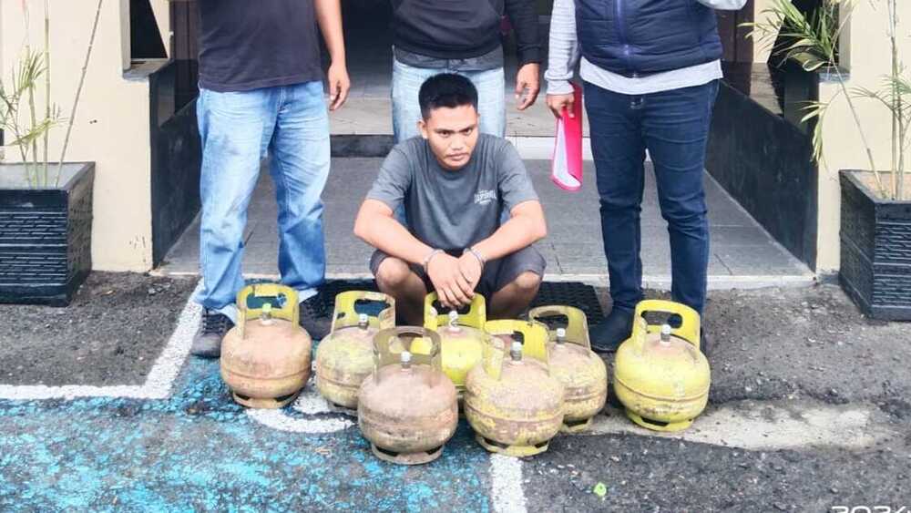 Gelapkan 14 LPG Bernilai Rp 3,2 Juta, Sopir Asal OKU Ditangkap Team Macan RKT