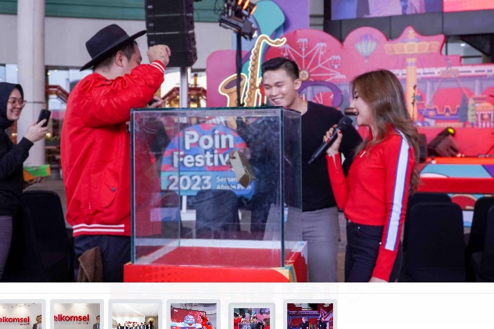 Poin Festival 2023: Telkomsel Apresiasi Pelanggan dengan Program Unggulan di Akhir Tahun
