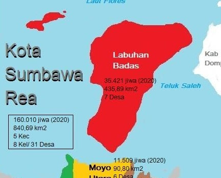 Ternyata Disini Calon Ibukota Provinsi Pulau Sumbawa Pemekaran Provinsi Nusa Tenggara Timur