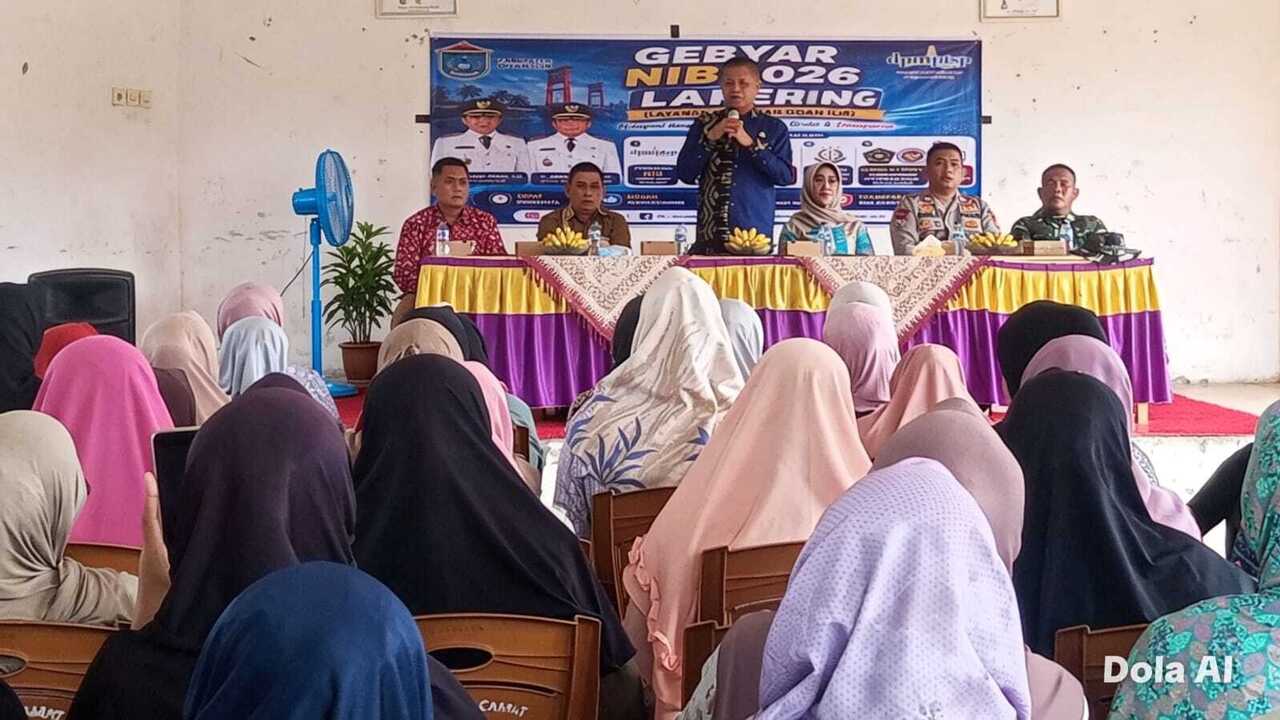 Permudah Legalitas UMKM, DPTSP Ogan Ilir Gelar Gebyar NIB Gratis di Lima Kecamatan