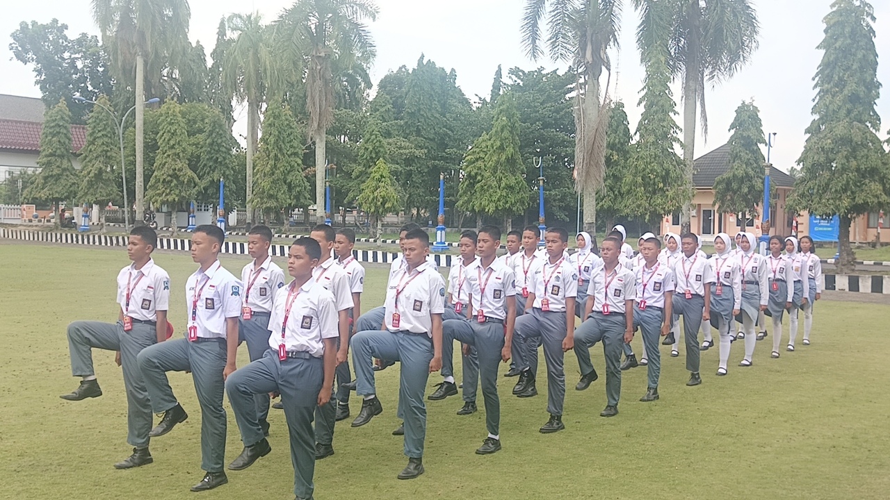 Paskibraka OKI Siap Kibarkan Merah Putih di HUT RI ke-80, Latihan Intensif Terus Dilakukan