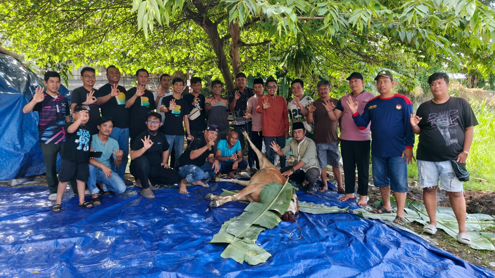 Momentum Idul Adha 1447 H, BSI Prabumulih Bersama Wartawan Berbagi Hewan Kurban