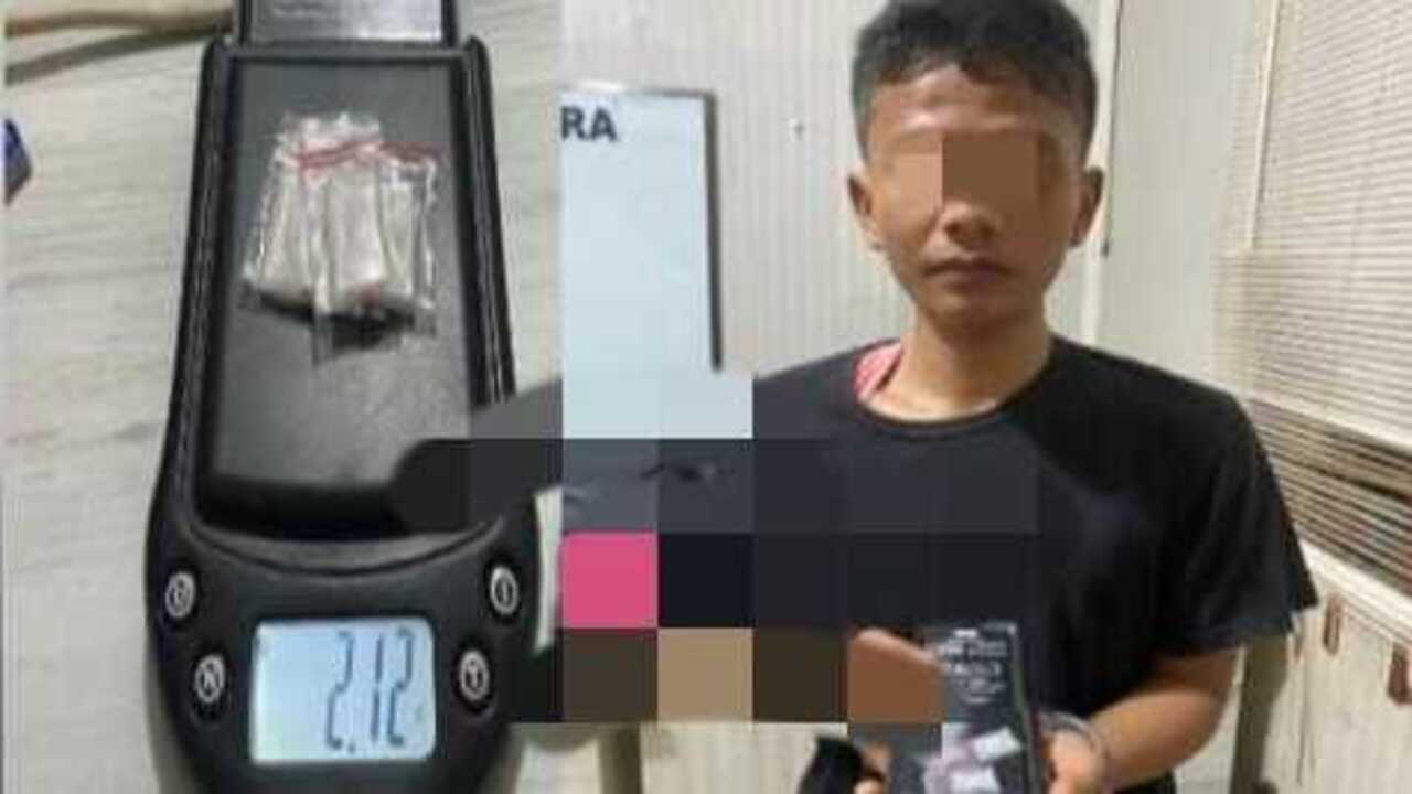 Pemuda di Kandis Ogan Ilir Ditangkap Polisi Usai Kedapatan Edarkan Sabu