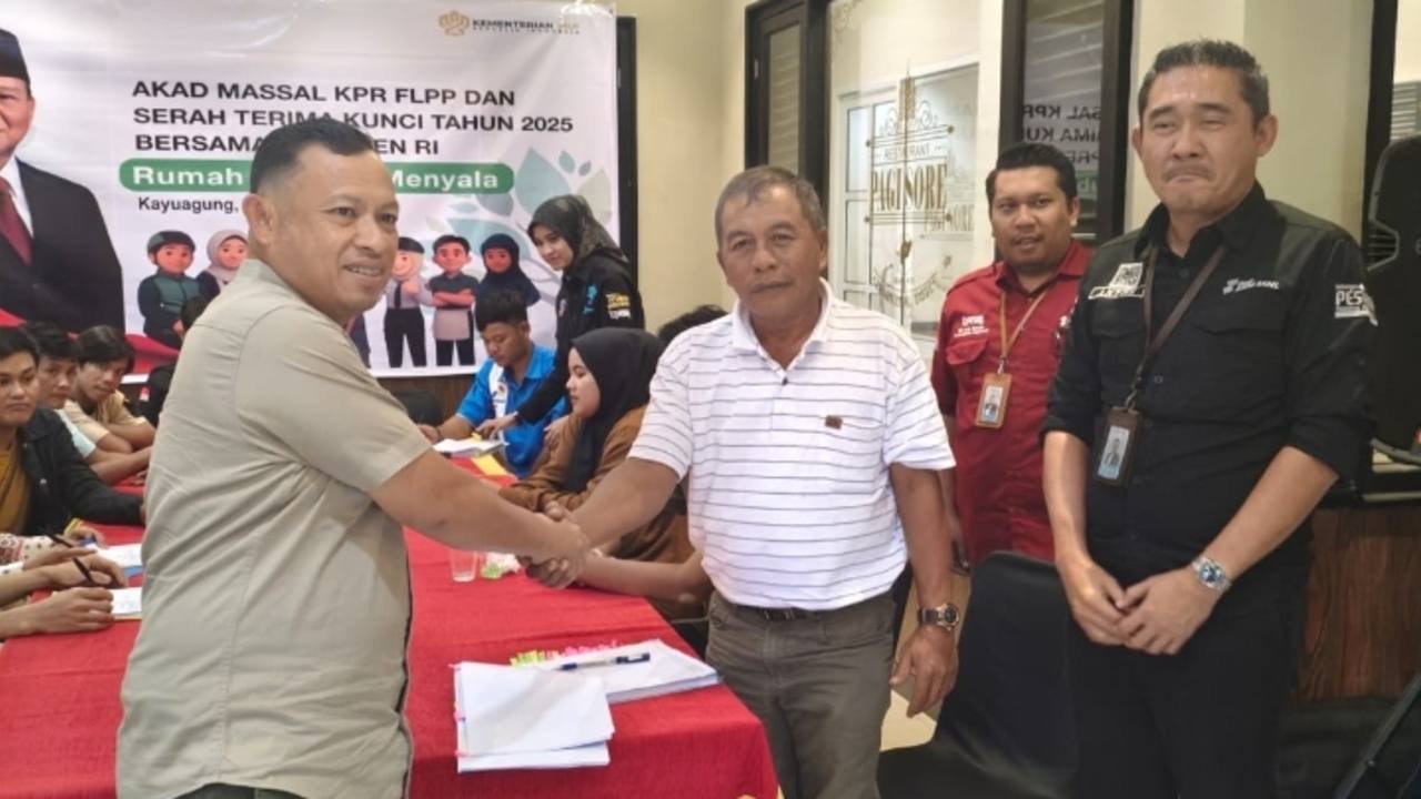Bank Sumsel Babel Dukung Percepatan Program 3 Juta Rumah, Salurkan 269 KPR FLPP Senilai Rp43 Miliar di Sumsel 