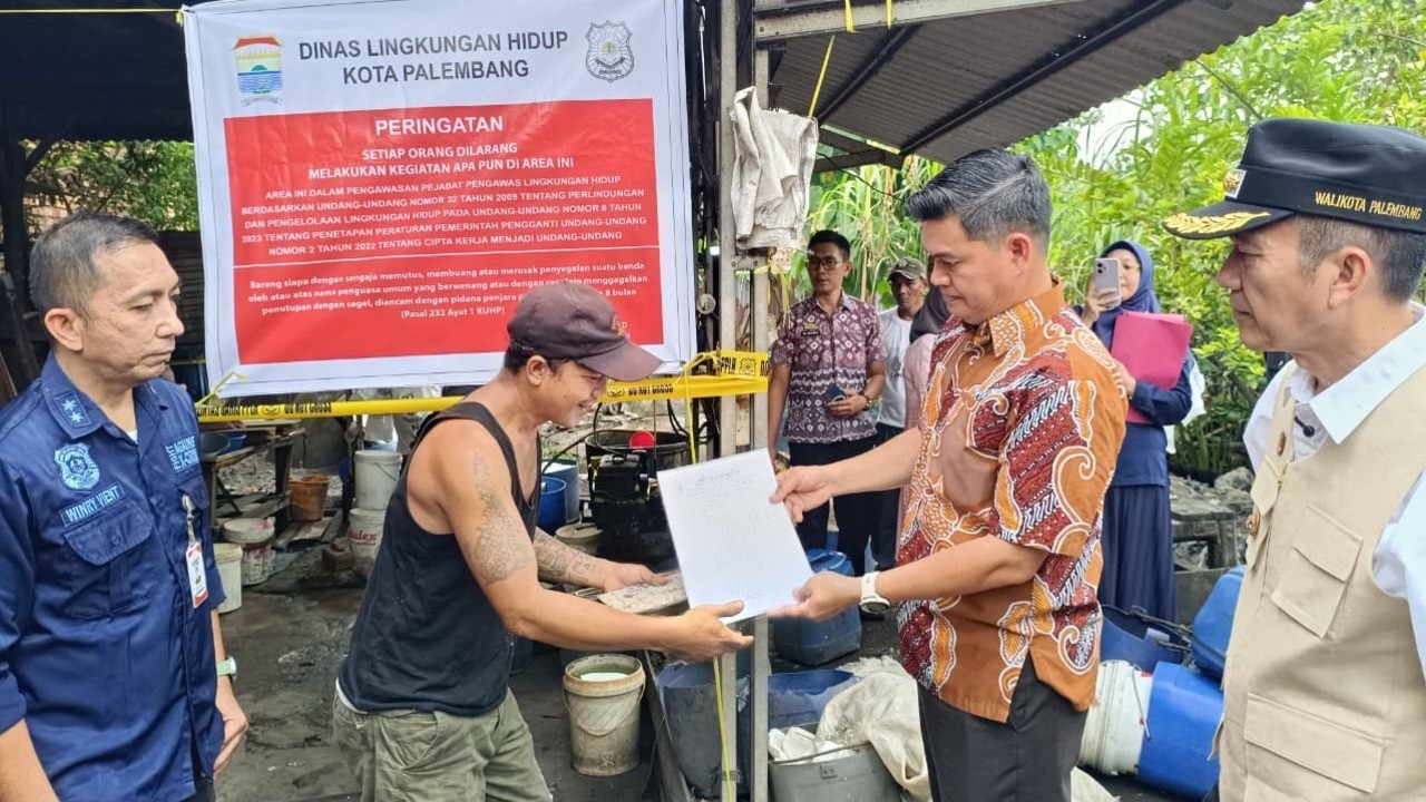 Tak Punya IPAL Layak, Wali Kota Ratu Dewa Segel Tiga Usaha Tahu