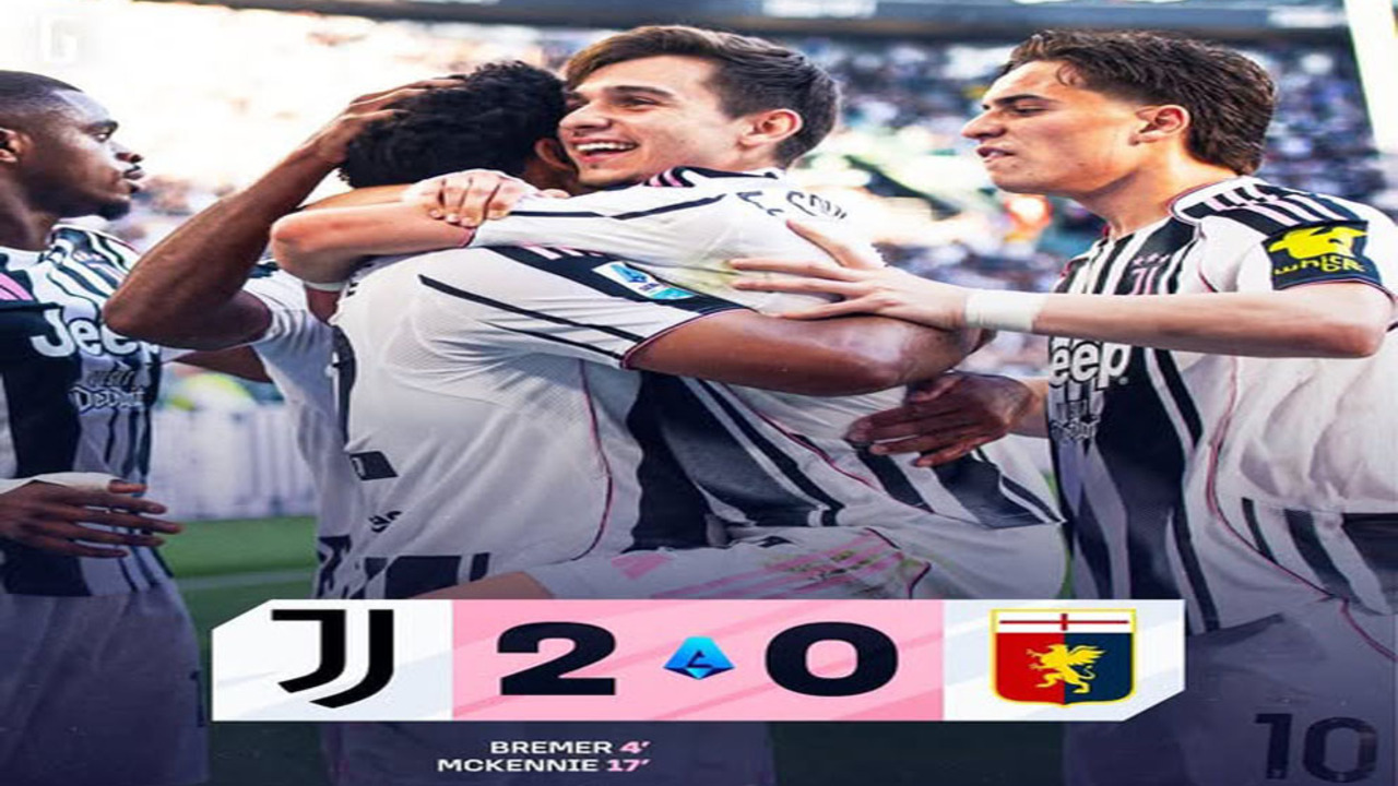 Hasil Juventus vs Genoa 2-0: Juventus Dekati Zona Liga Champions. 