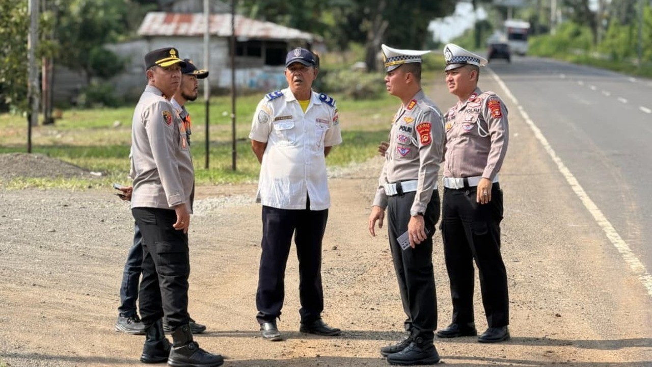 Kapolres Lubuklinggau Tinjau Jalur Mudik Lebaran 2026
