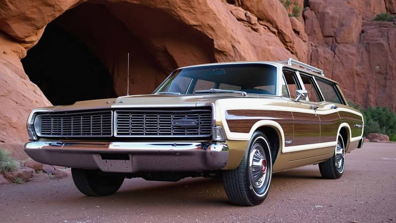 Ford LTD Country Squire Wagon 1968: Ikon Keluarga Amerika yang Penuh Gaya dan Kekuatan.