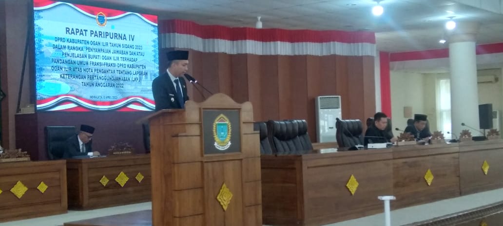 DPRD Terima Jawapan Bupati Panca Terkait Pandangan Fraksi-Fraksi soal LKPJ tahun 2022