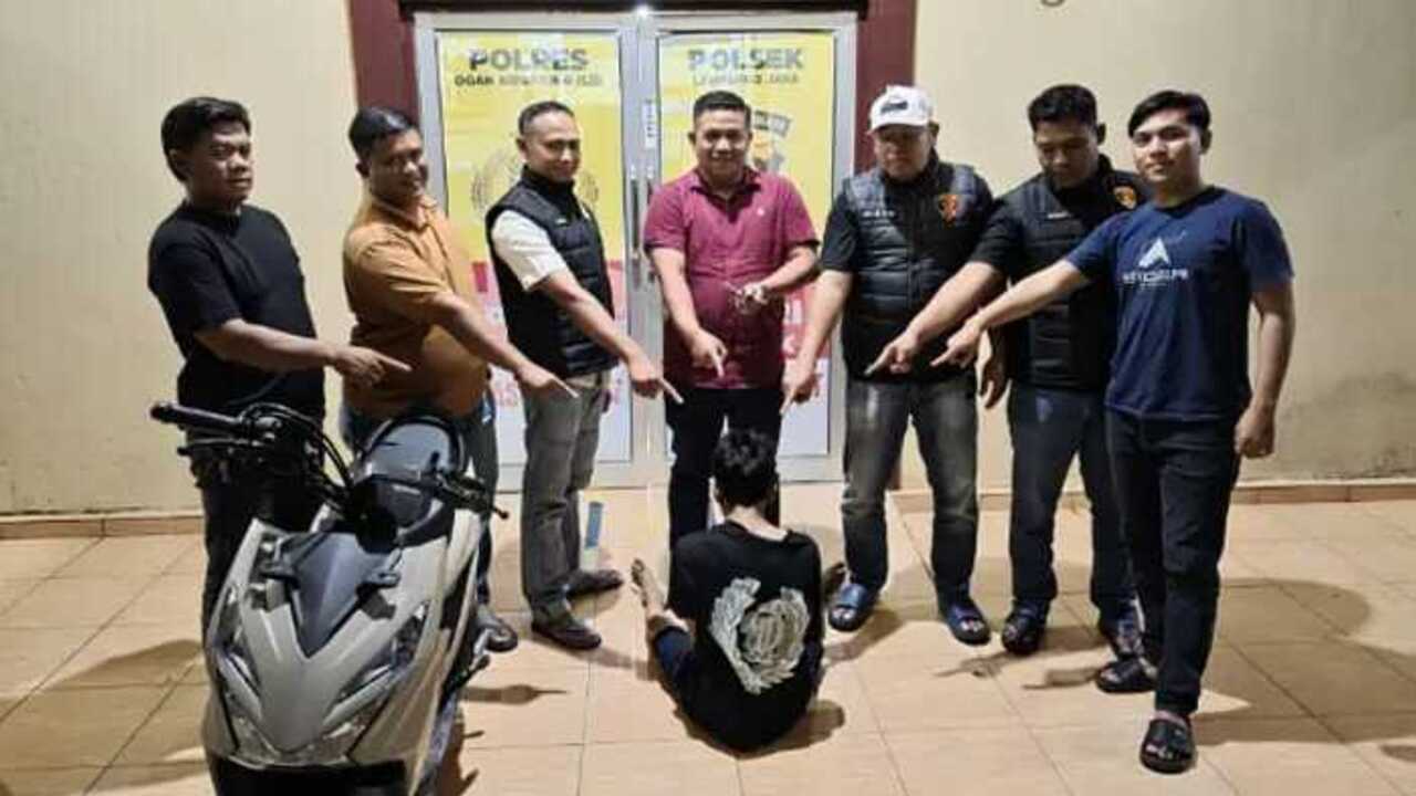 Sindikat Curanmor Asal Kayuagung Dibekuk Polsek Lempuing Jaya