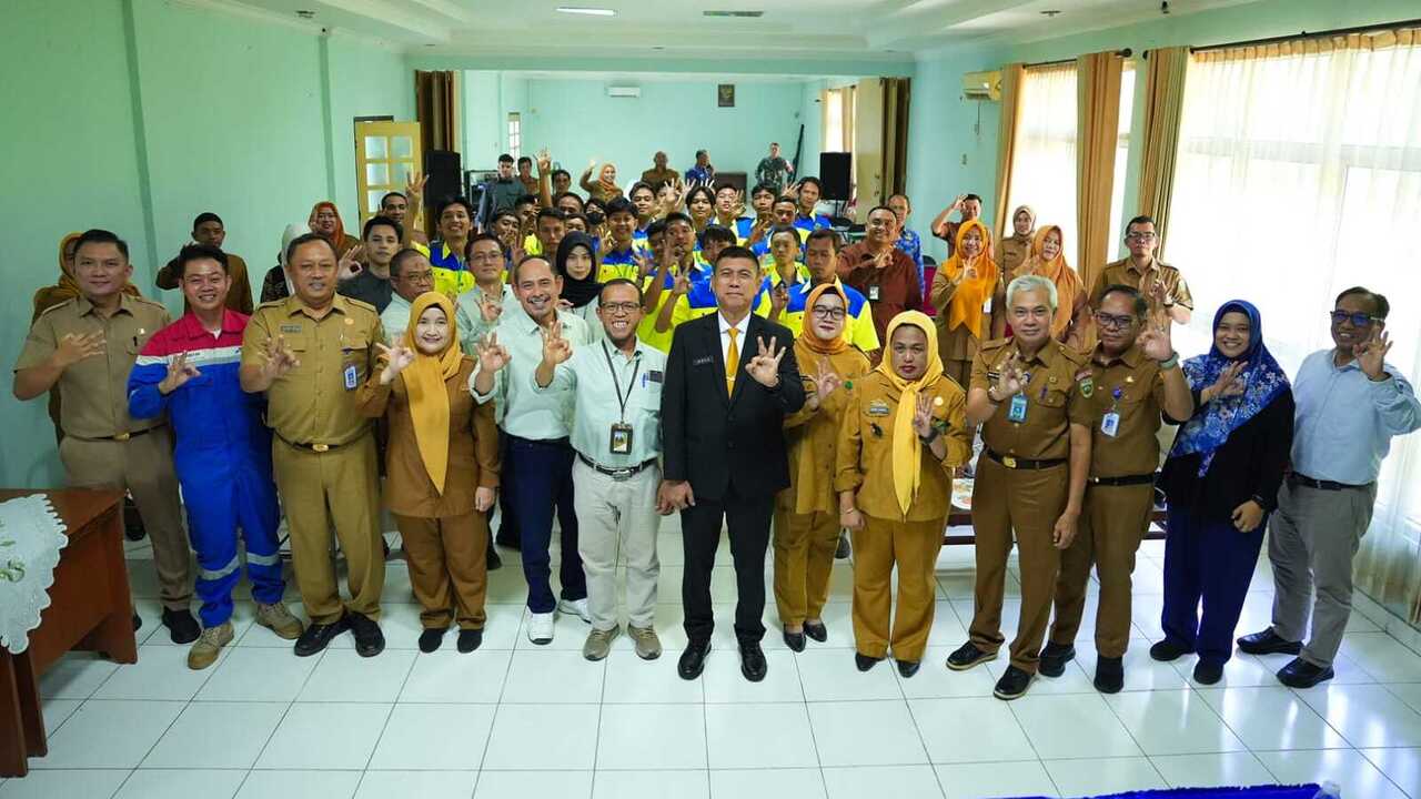 Kolaborasi Pertamina Plaju dan Disnakertrans Gelar Sertifikasi Operator Scaffolding