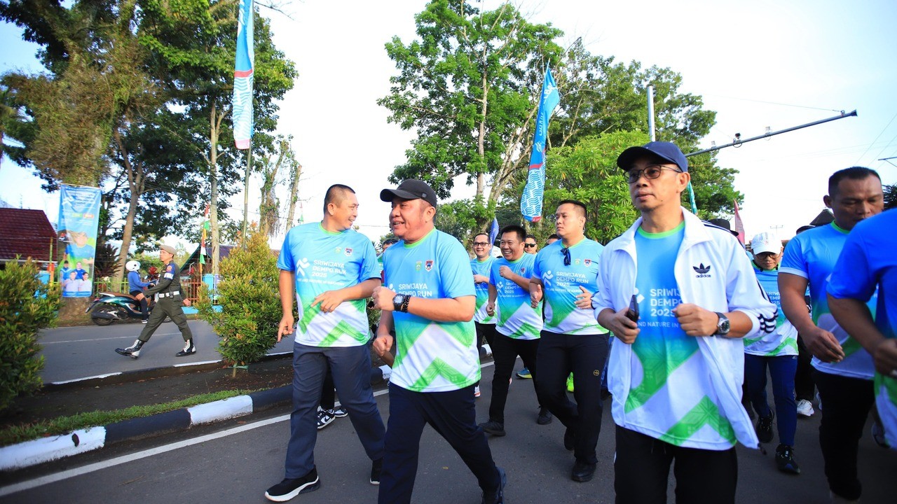 Sriwijaya Dempo Run 2025 Sukses, Gubernur Herman Deru Tekankan Peran Event Olahraga Gerakkan Ekonomi Daerah