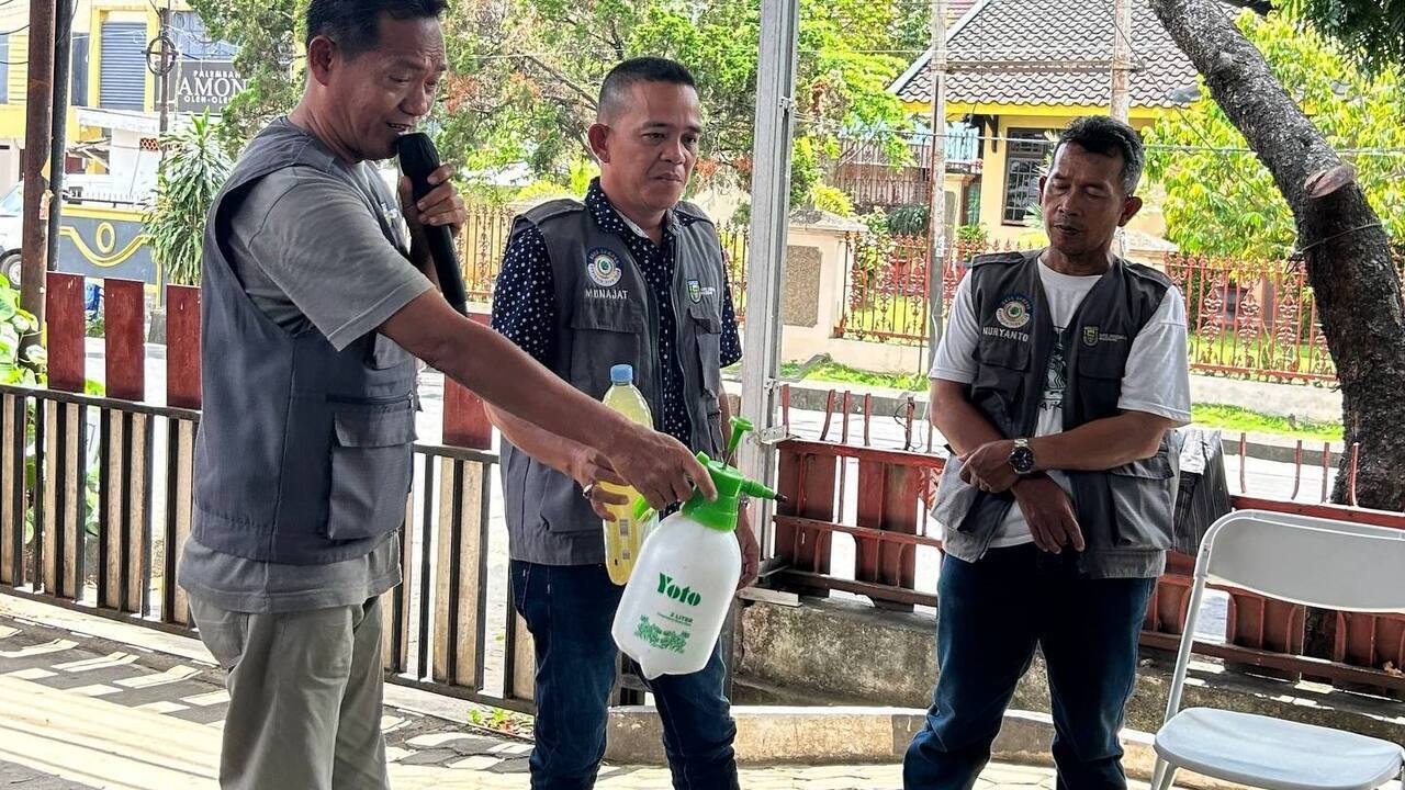 Dukung Program Economy Circular, Pusri Inisiasi Progtam Bank Sampah Sehat