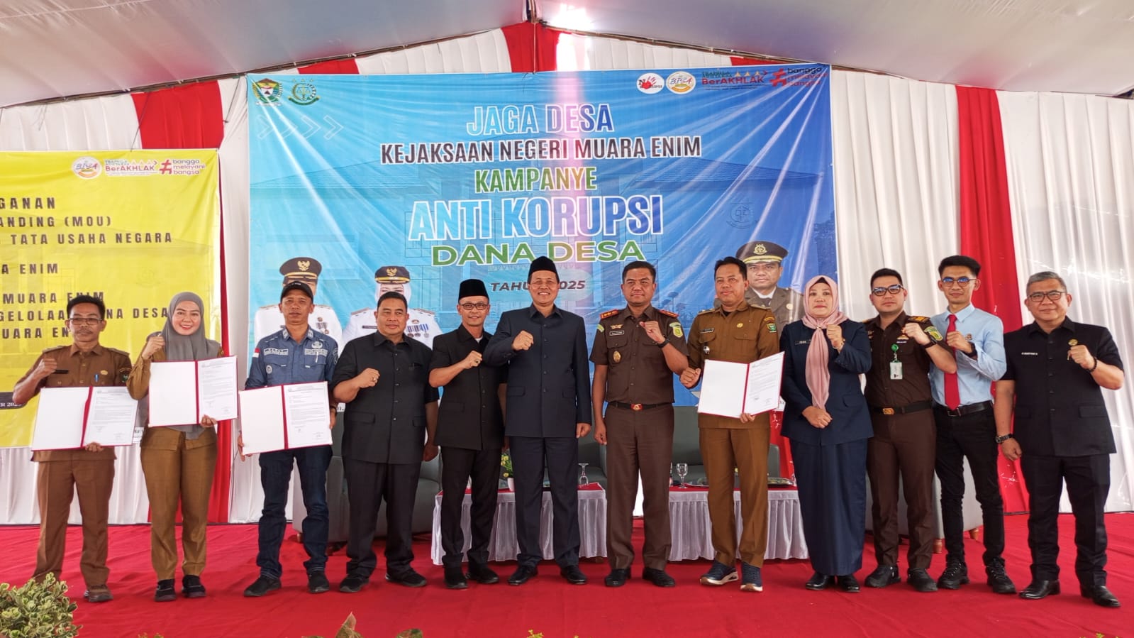 246 Kades Teken Pakta Integritas Anti Korupsi