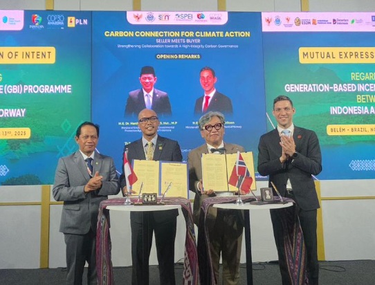 PLN Gandeng Mitra Norwegia-Jepang untuk Dorong Pasar Karbon Lintas Negara yang Berintegritas Tinggi di COP 30