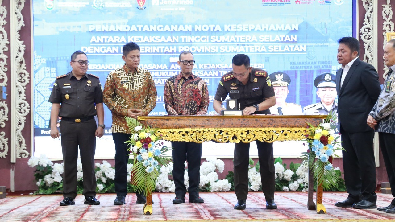 Sinergi Pelaksanaan Pidana Kerja Sosial, Pemkab OKU Lakukan MoU Dengan Kejari OKU