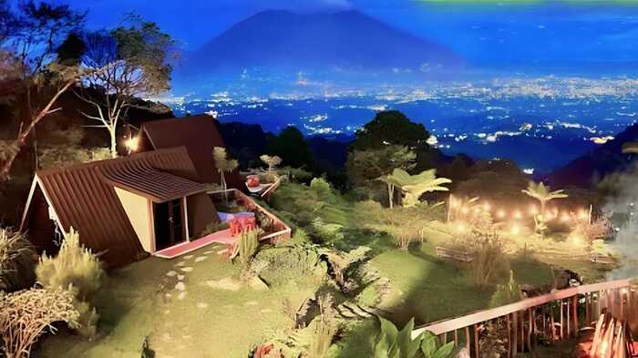 Nebula, Glamping Di Atas Langit Dengan View Yang Super Di Puncak Bogor