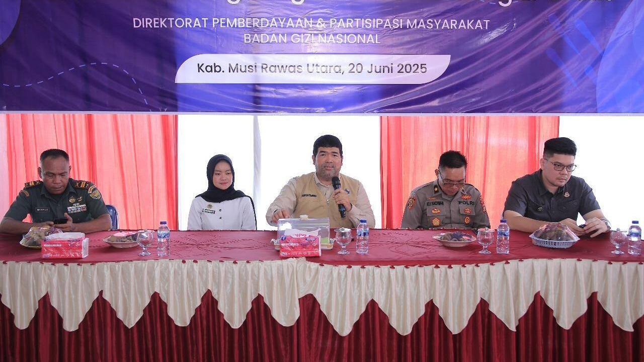 Badan Gizi Nasional Gelar Sosialisasi Program Makan Bergizi Gratis di Musi Rawas Utara