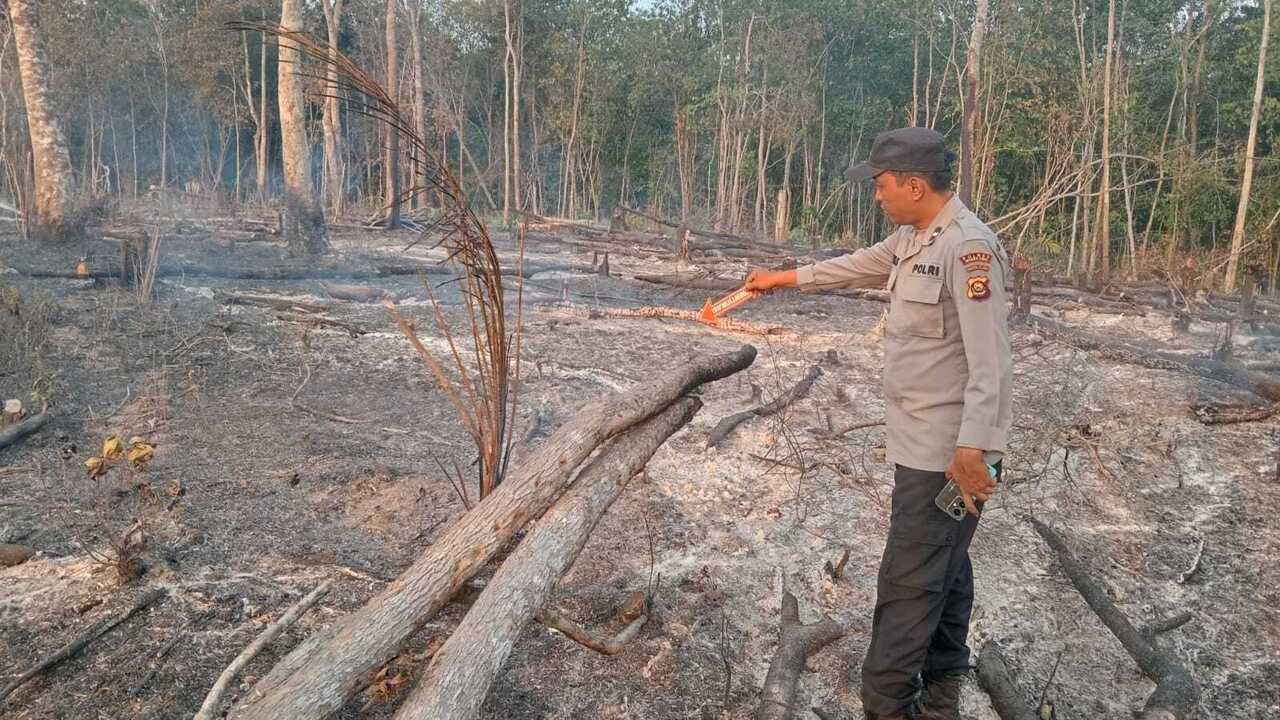 BRIN Pantau Hotspot  di Wilayah Desa Hidup Baru