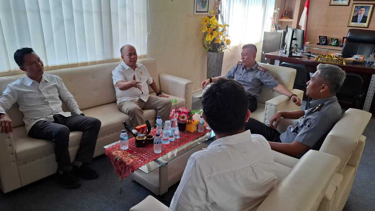 Korwil BIN OKU dan Anggota Lakukan Kunjungan ke Rutan Kelas IIB Baturaja, Pererat Silaturahmi dan Sinergitas