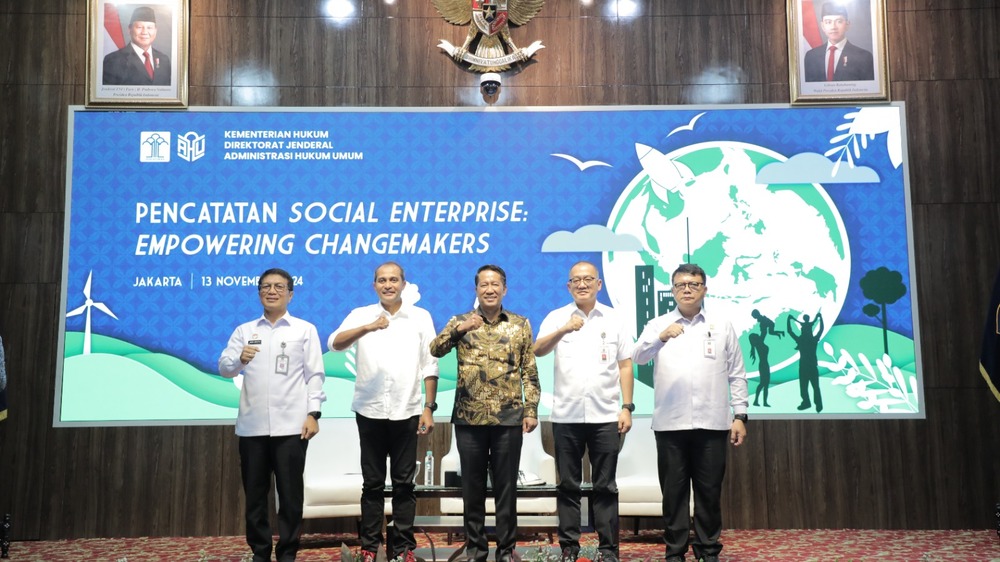 Peluncuran Layanan Pencatatan Social Enterprise pada AHU Online: Dukungan Tercapainya Tujuan Pembangunan Berke