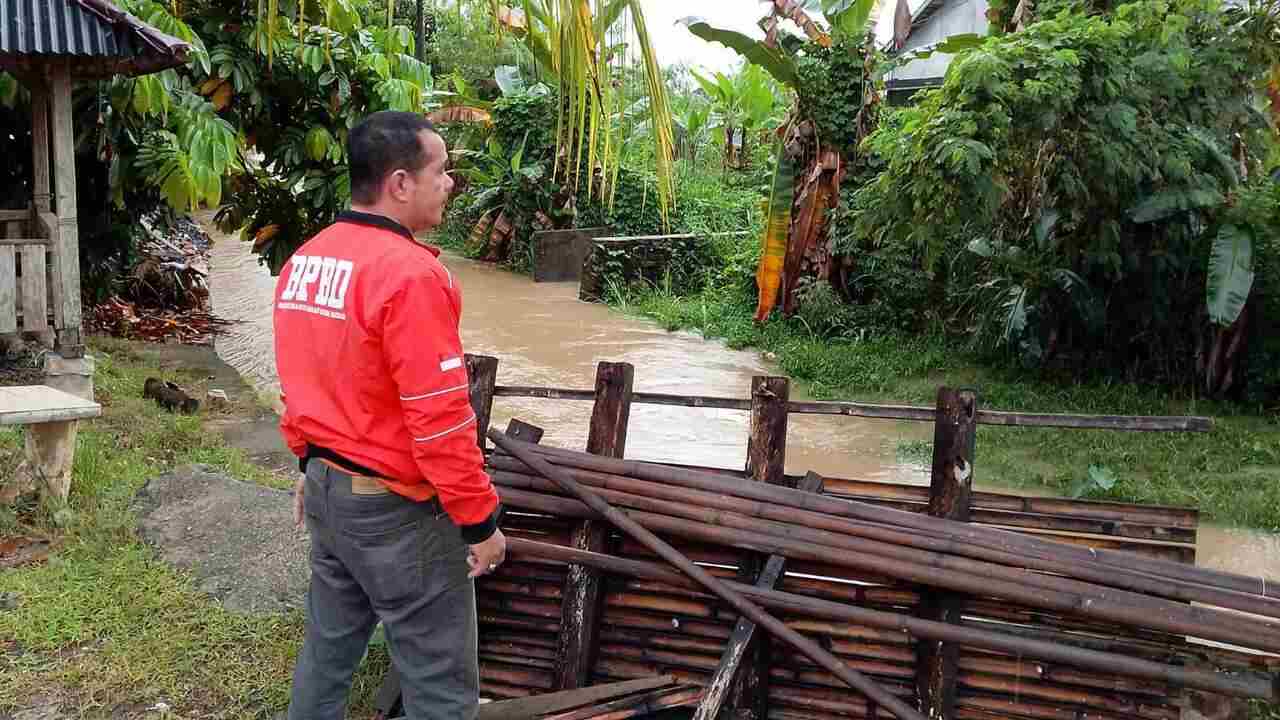 BPBD OKU Tingkatkan Pengawasan di Daerah Rawan Bencana