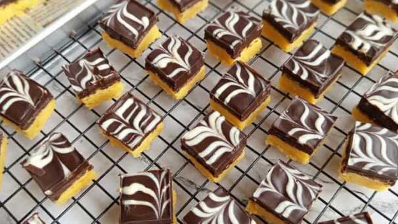 Marble Shortbread Kue Tradisional yang Memikat dengan Sentuhan Cokelat dan Mentega