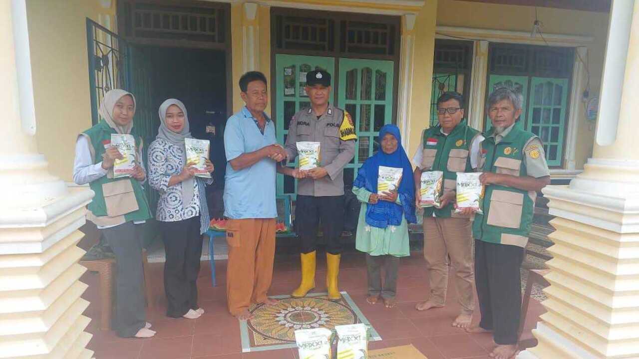 Perkuat Ketahanan Pangan, Salurkan 100 Kg Benih Jagung