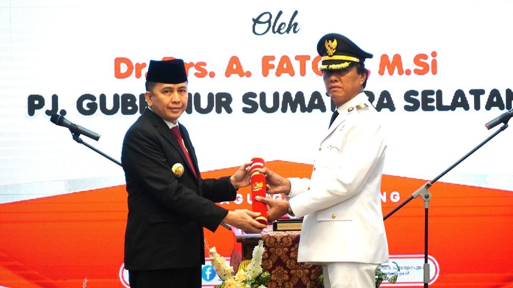 Asmar Wijaya Resmi Jabat Pj Bupati OKI, Sejumlah Program Pusat Jadi Prioritas