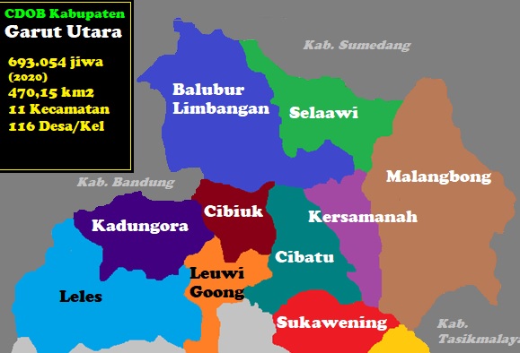 Garut Bakal Ada Kabupaten Baru Nih! Kabupaten Garut Utara Ada 11 Kecamatan yang Mau Bergabung..