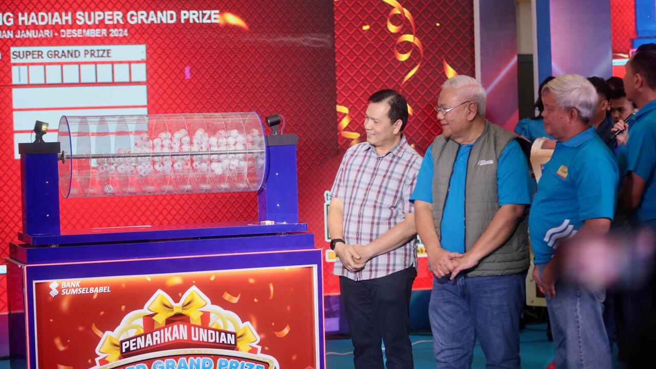 Pj Gubernur Elen Setiadi Hadiri Pengundian Super Grand Prize BSB Tahun Buku 2024