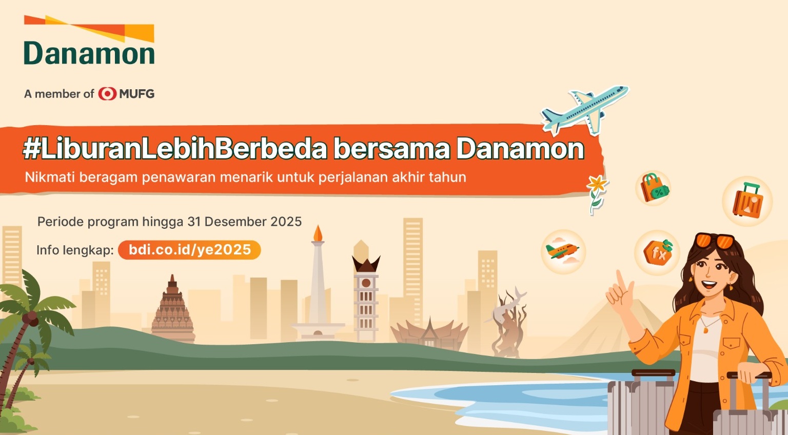 Danamon Gelar Promo Menarik Sambut Nataru 2025/2026: Masyarakat Dapat Nikmati LiburanLebihBerbeda