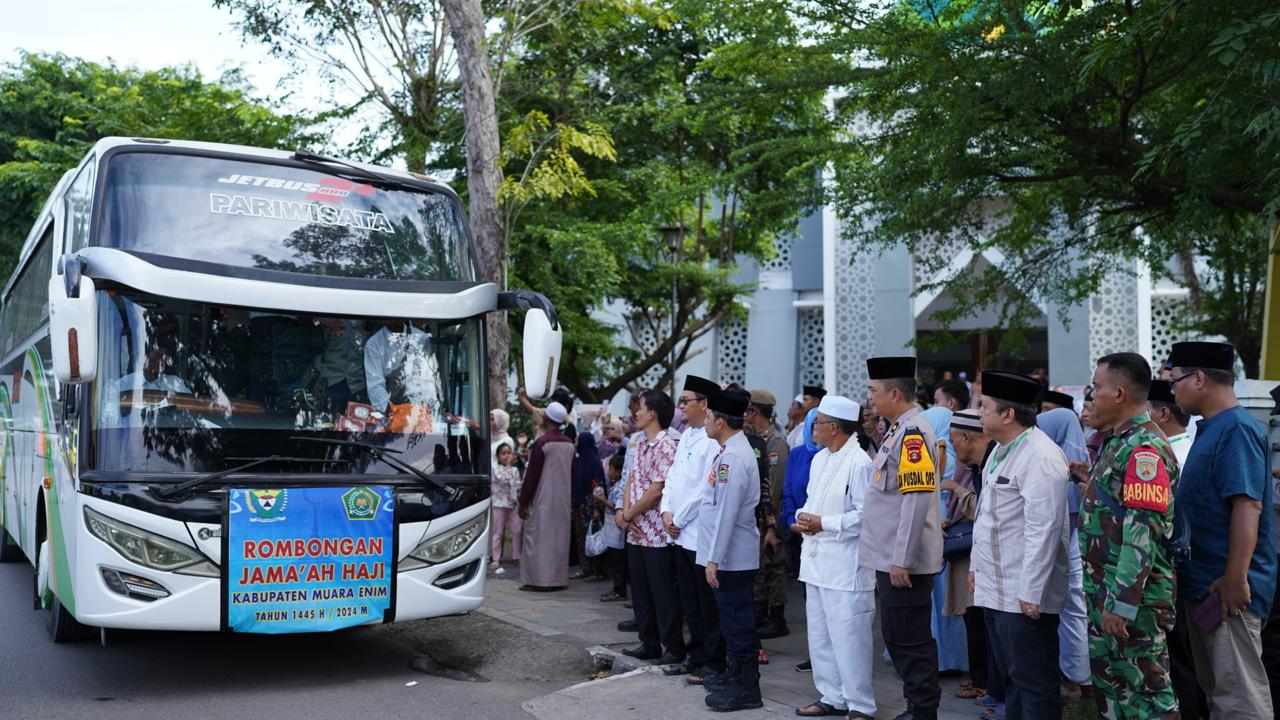 10 Jemaah Haji Kabupaten Muara Enim Tergabung Kloter 12 Berangkat Ke Tanah Suci 