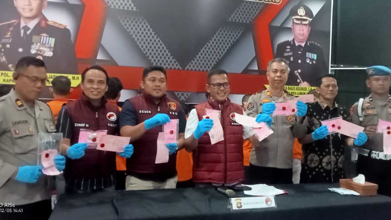 646,98 Gram Narkotika Gagal Beredar di Lubuklinggau Satresnarkoba Tahan 10 Tersangka 