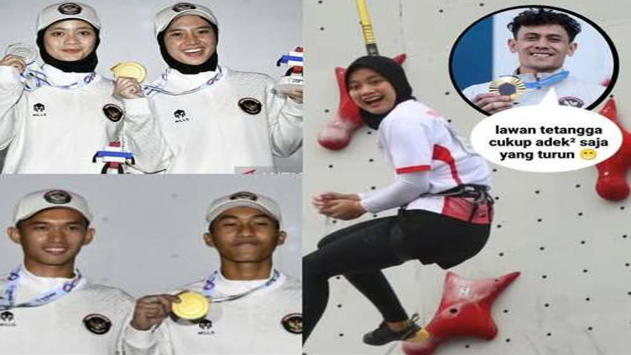 Strategi Jitu FPTI: Turunkan Atlet Junior, Indonesia Dominasi Panjat Tebing SEA Games.