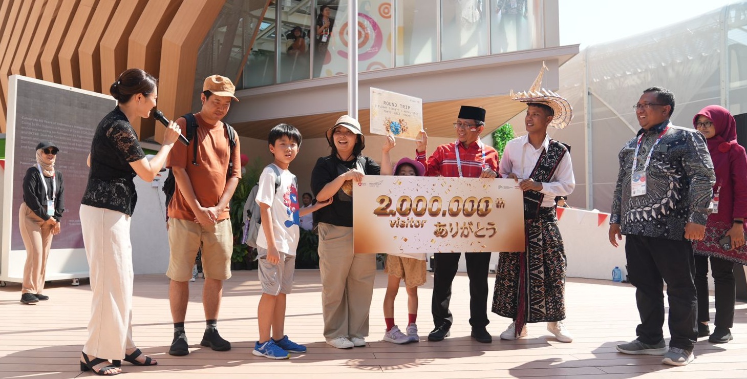 Sambut HUT RI ke-80, Paviliun Indonesia di World Expo 2025 Osaka Tembus 2 Juta Pengunjung