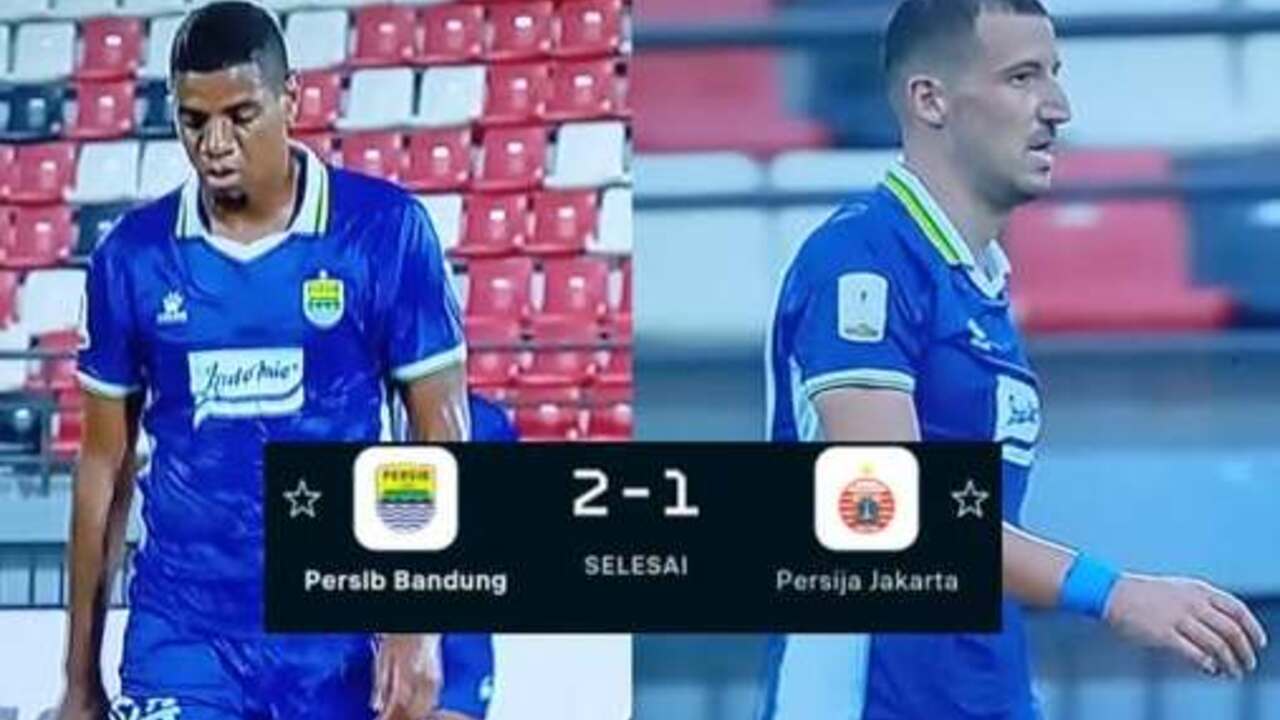 Piala Presiden 2026: Persib Kalahkan Persija 2-1.
