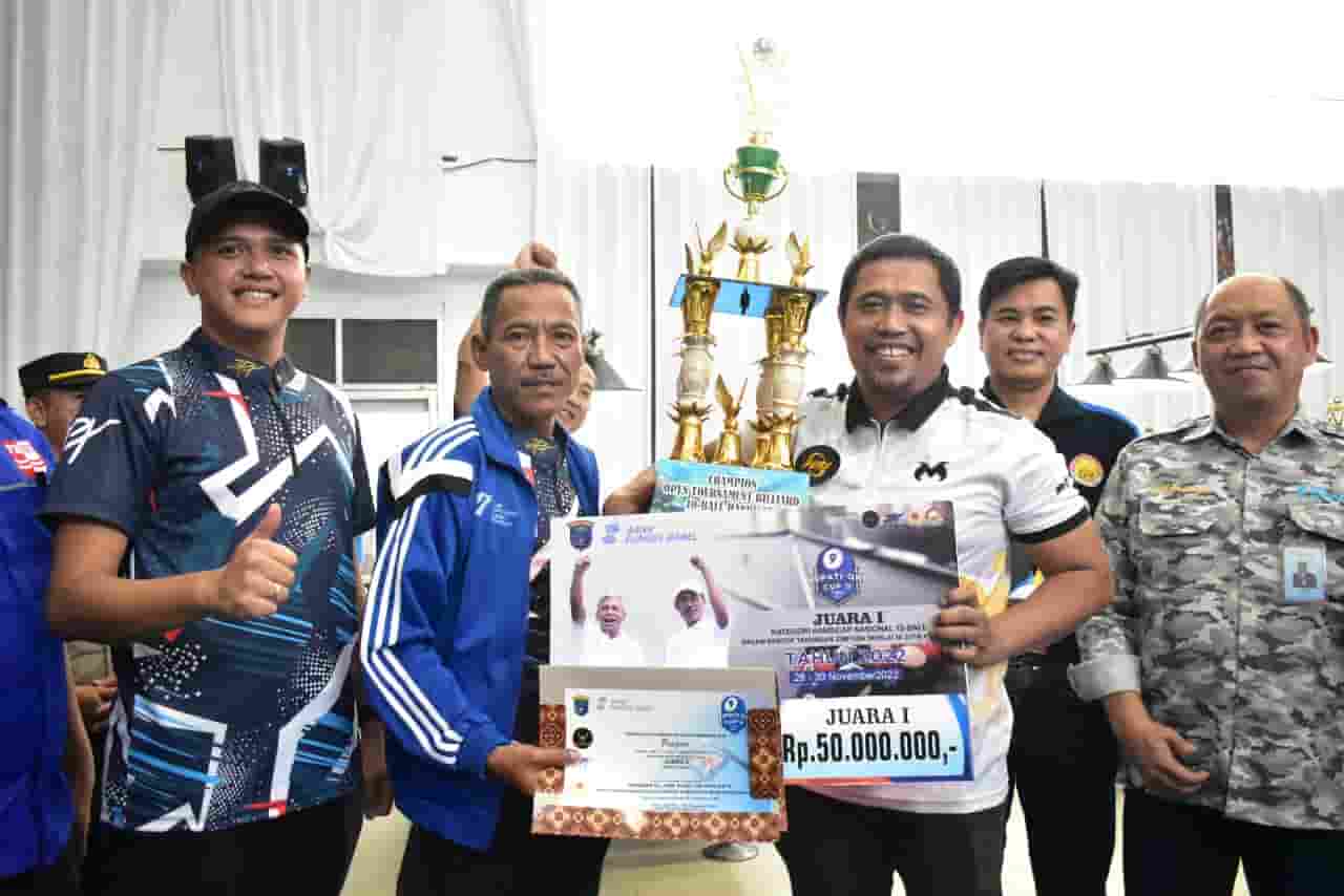 Turnamen Biliar Bupati OKI Cup II Sukses digelar, Modal Hadapi Porprov 2023...