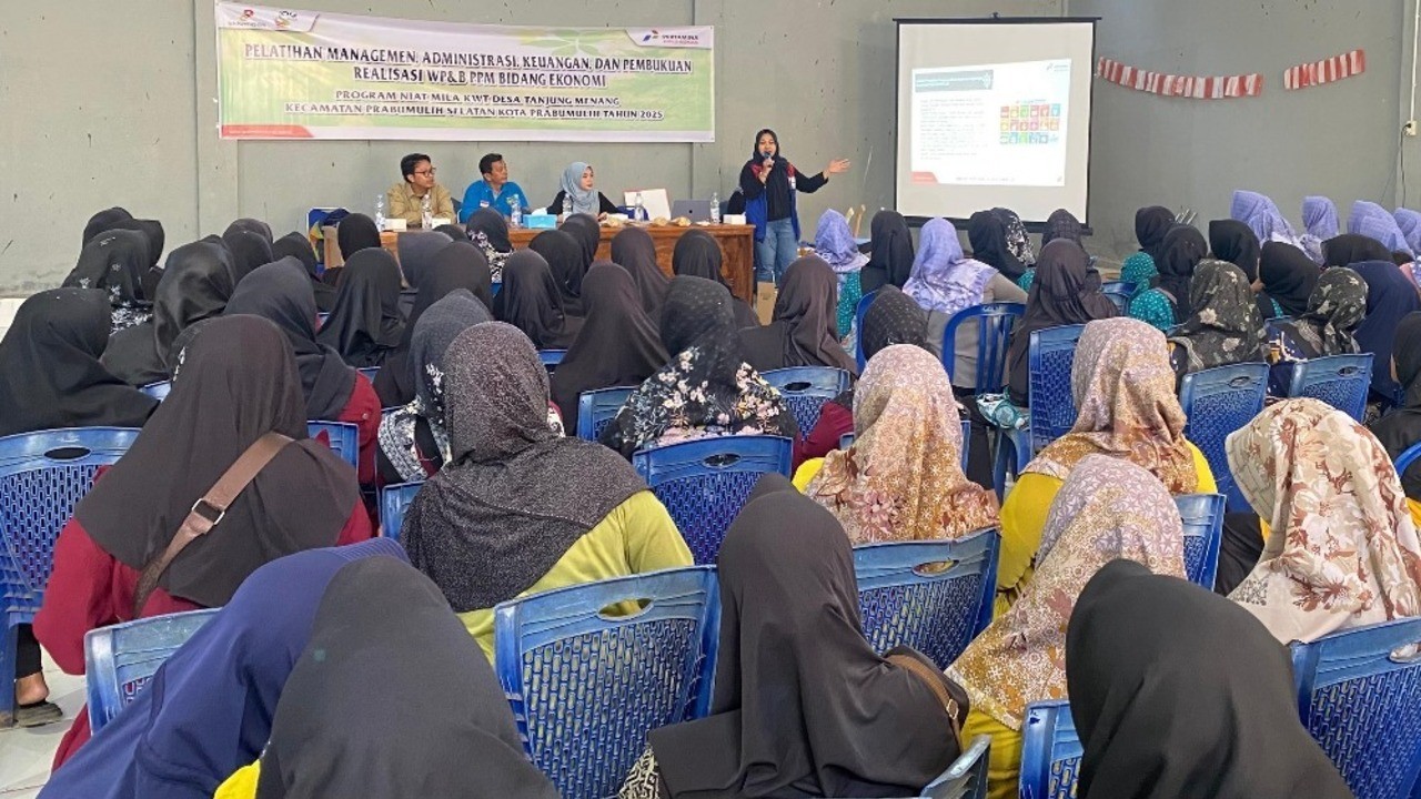 Pertamina EP Limau Field Dukung Pemberdayaan Perempuan Desa di Prabumulih Lewat Program NIAT MILA