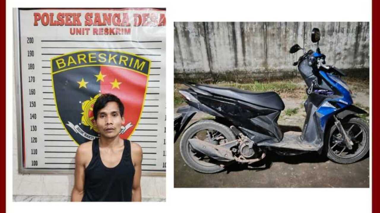 Polsek Sanga Desa Ungkap Kasus Pencurian dengan Kekerasan, Tersangka Hendri Ditangkap