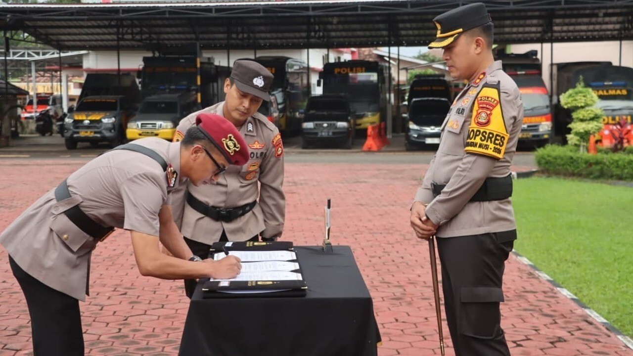 AKP M Wahyudi SH Jabat Kasat Reskrim Polres Muba
