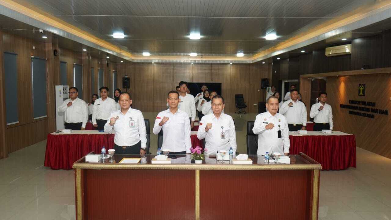 Resmi Bergabung! 14 CPNS Kanwil Kemenkum Sumsel Ikuti Orientasi CPNS secara Serentak