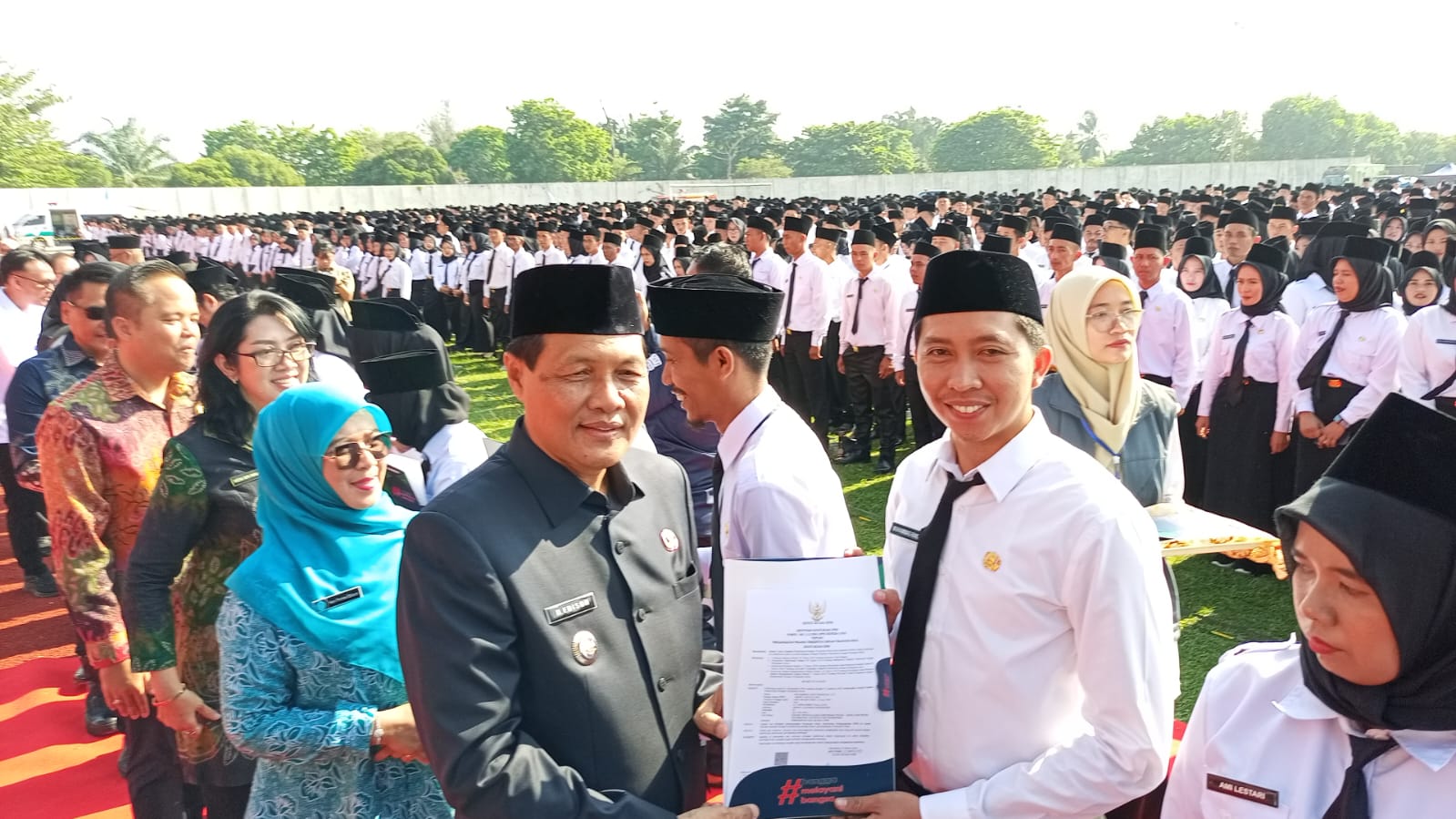 Bupati Edison Resmikan 4.976 PPPK