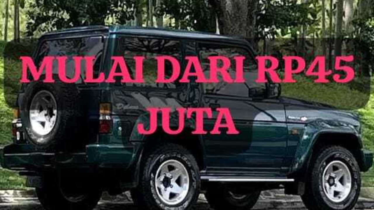 Daihatsu Feroza Bekas Masih Jadi Incaran, Harga Terjangkau Mulai Rp45 Juta
