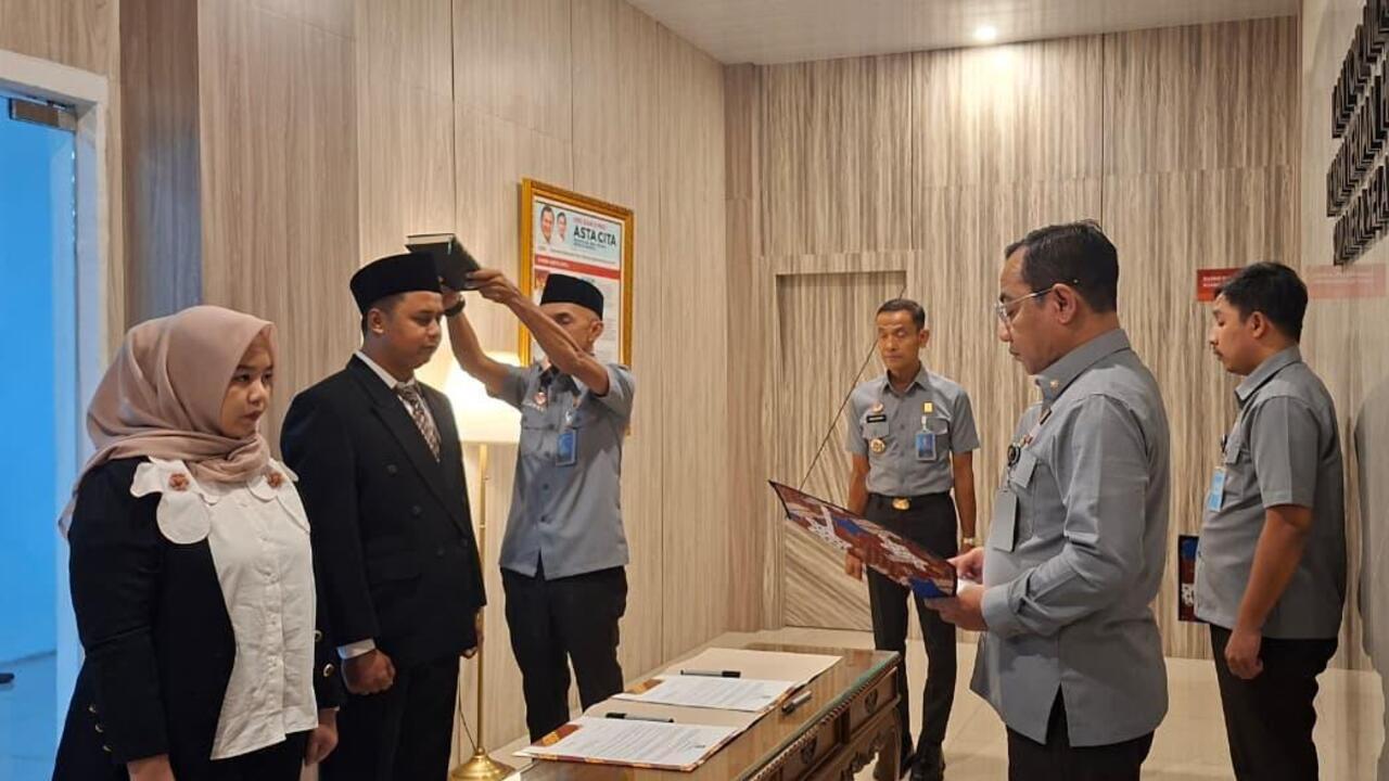 Jamin Profesionalisme Pelayanan Kenotariatan, Kemenkum Sumsel Kukuhkan Notaris Pengganti