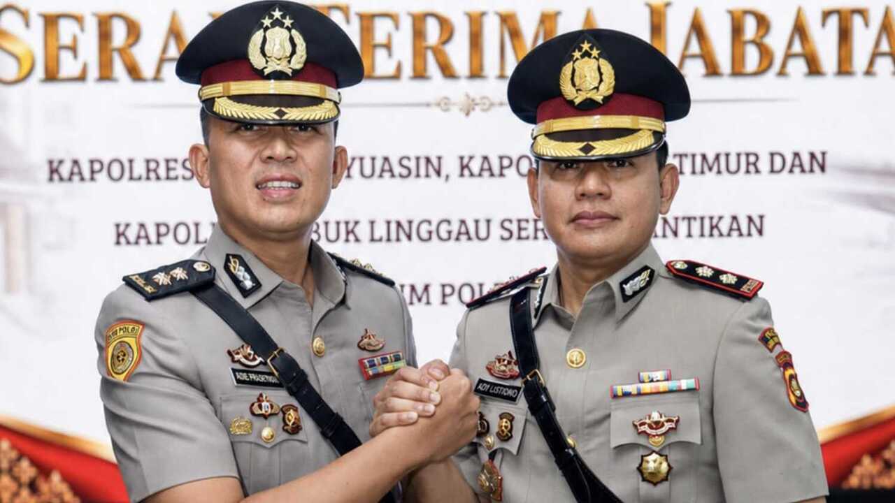 AKBP Adik Listiyono, S.I.K, M.H Jabat Kapolres Muba