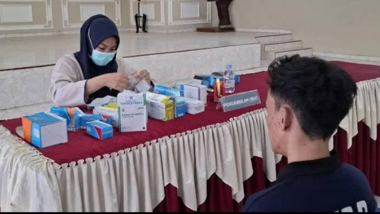 70 WBP Lapas Muara Enim Terima Pengobatan Gratis dari RS BAM