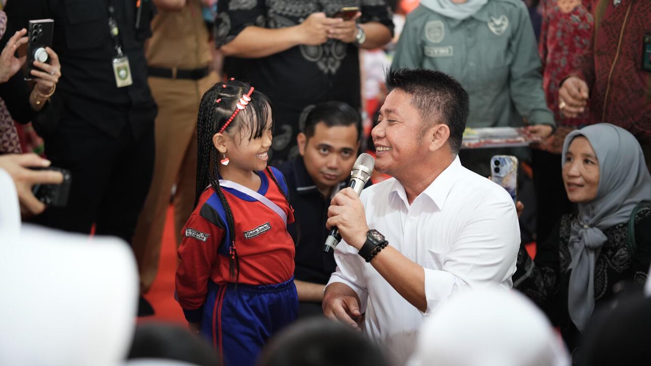 Hari Anak Nasional 2025 Sumsel, Herman Deru Pastikan Hak Anak Terlindungi Usai Perceraian