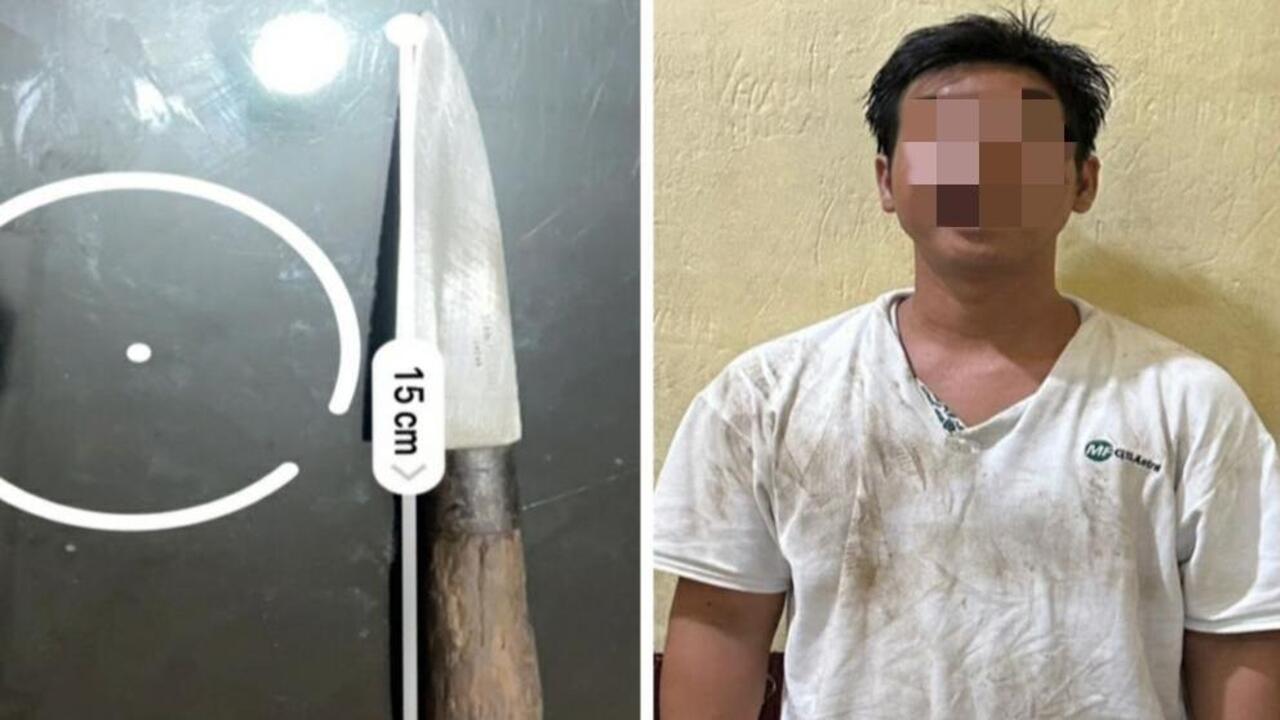 Bawa Pisau di Pinggir Sungai Ogan, Warga Tanjung Raja Diamankan Polisi