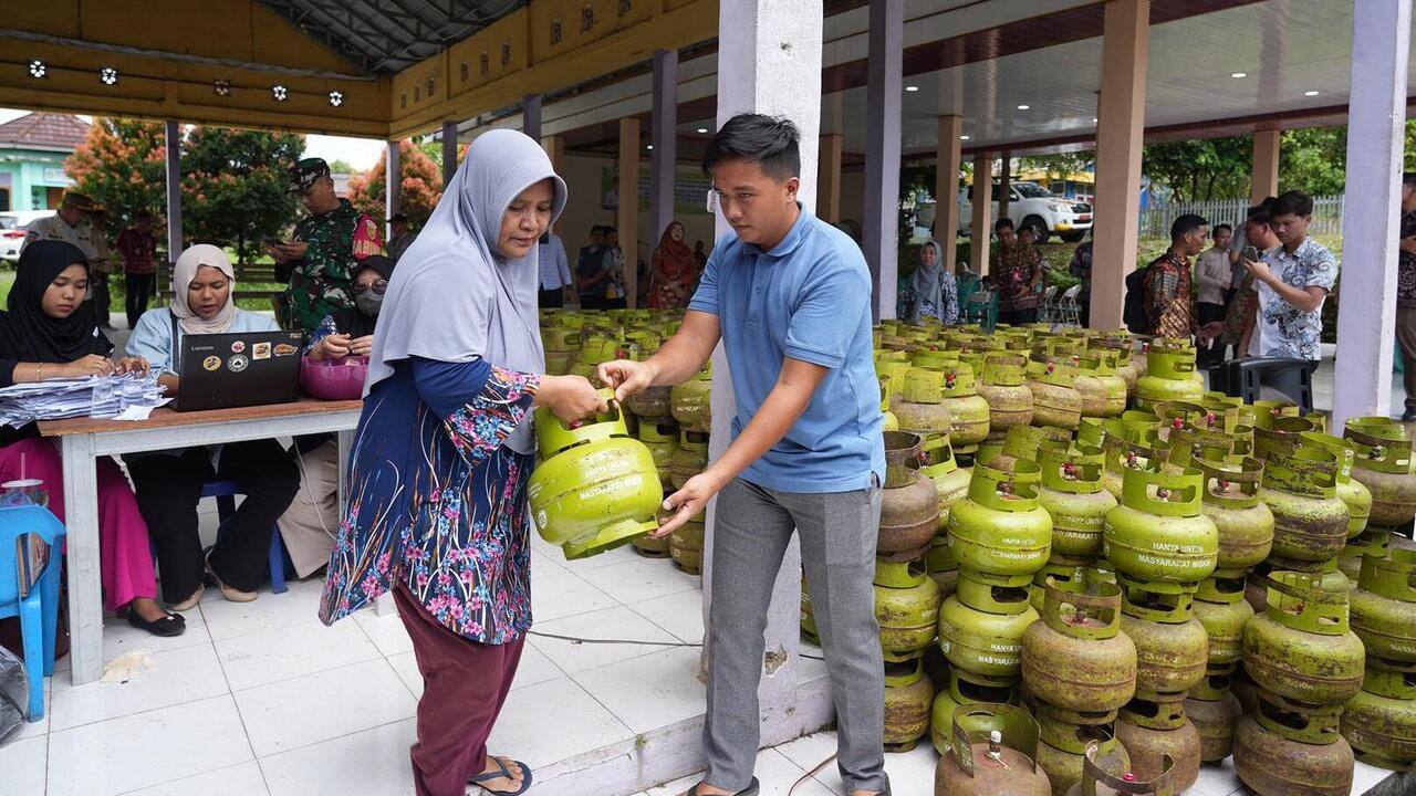 Perkuat Ketersediaan LPG 3 kg di Masyarakat, Operasi Pasar Kembali Digelar di Kabupaten Muara Enim